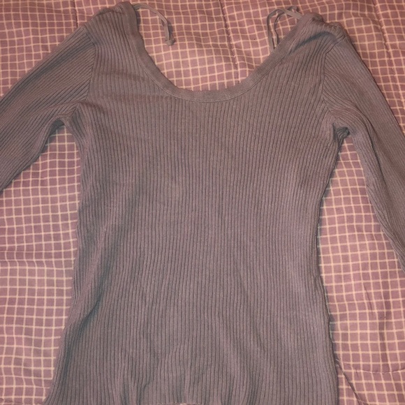 Garage Tops - Ribbed Light Blue Top